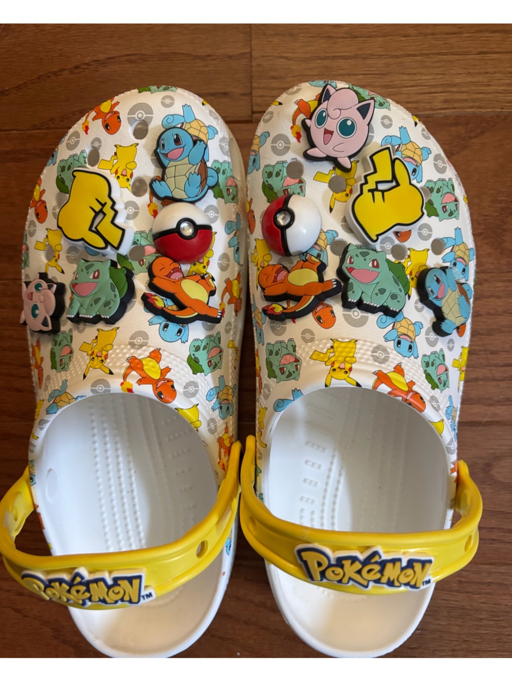 Pokémon x Crocs with Jibbitz